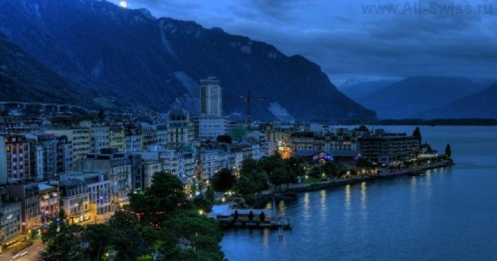 Montreux, Schweiz - turist