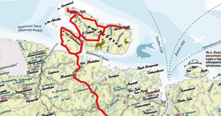 نهاية الأرض - شبه جزيرة Rybachy رحلة إلى شبه جزيرة Rybachy في منطقة مورمانسك: لماذا تستحق الذهاب إلى هناك