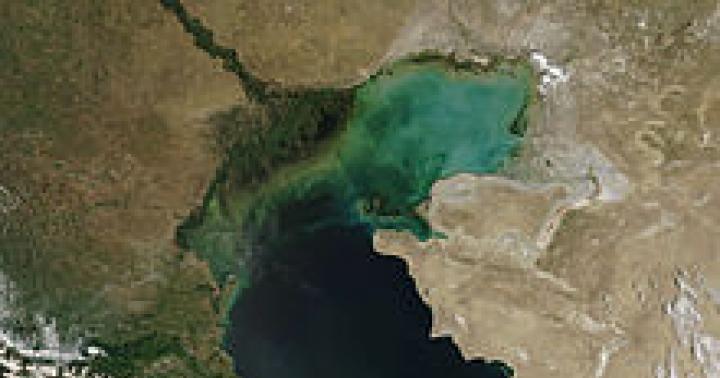 Mar Cáspio (maior lago)