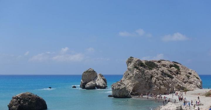Chipre: Baía de Afrodite (Pedra de Afrodite)